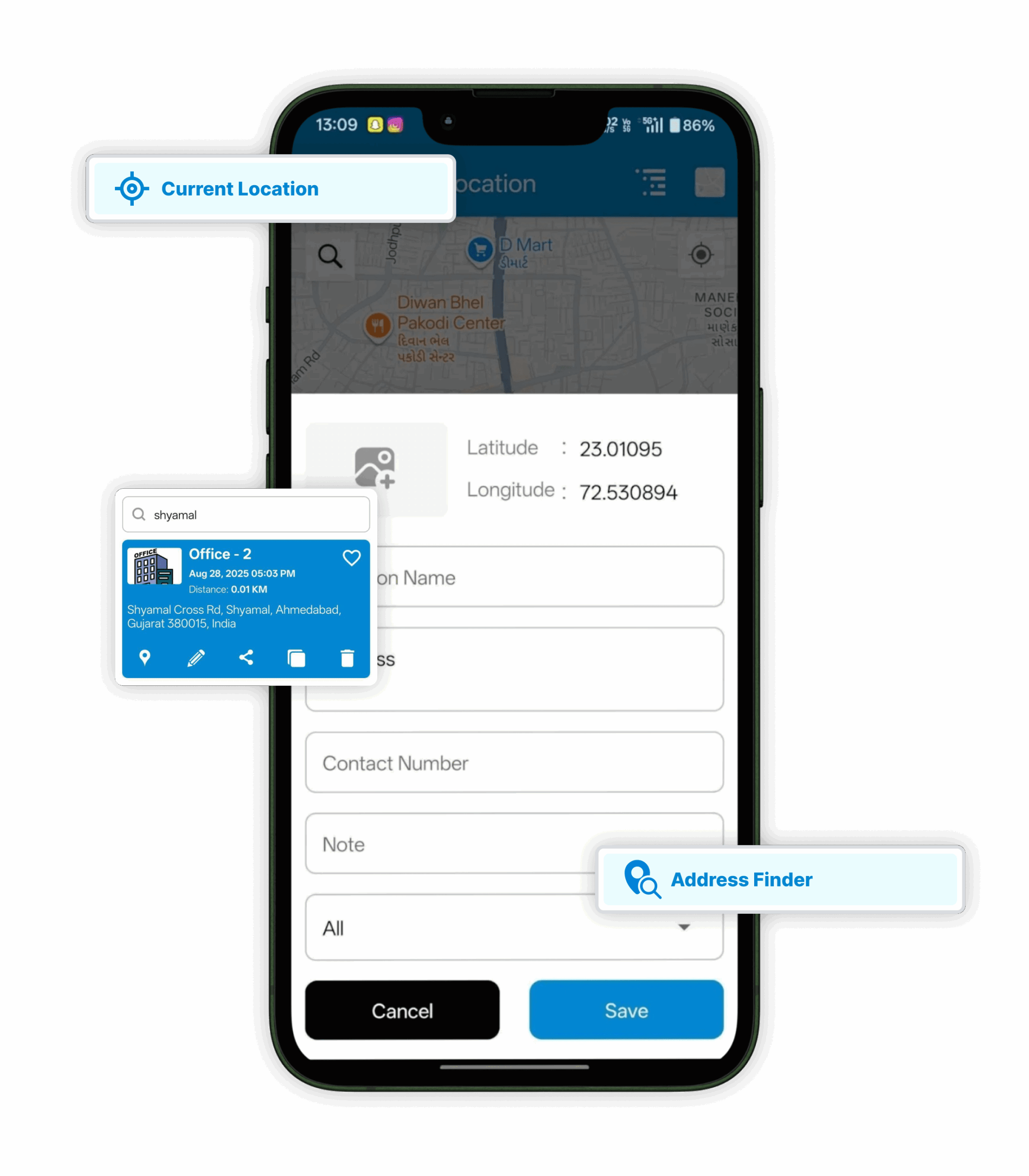 Address Finder