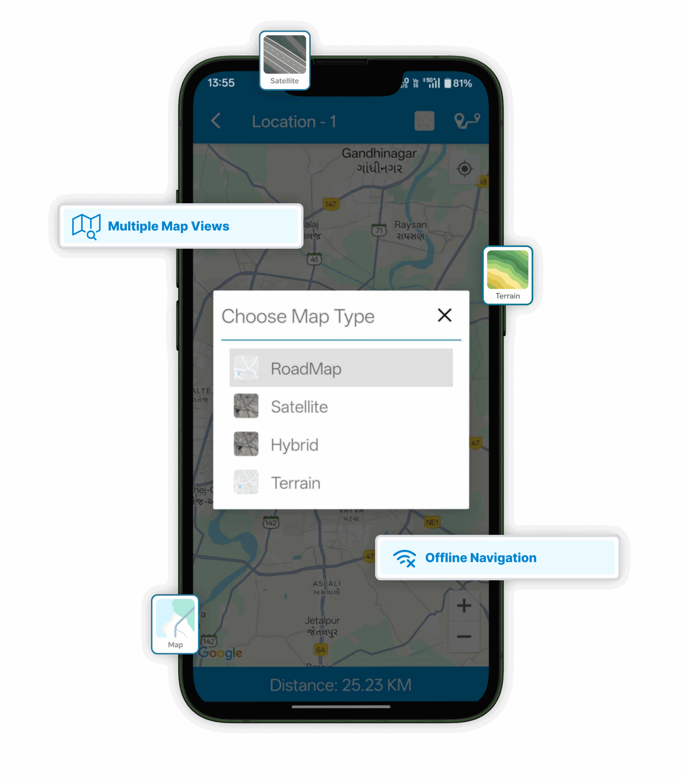 Multiple Maps View