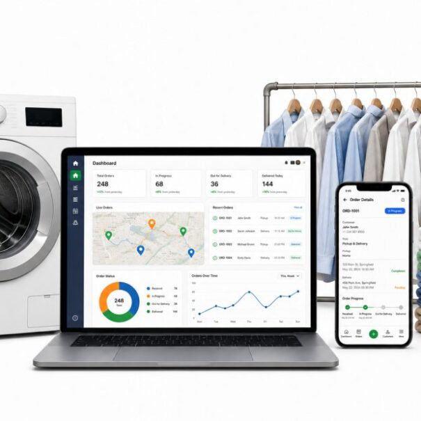 Laundry Dry Cleaning Service CRM