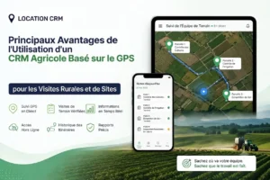GPS Based Agriculture CRM for Rural and Field FR
