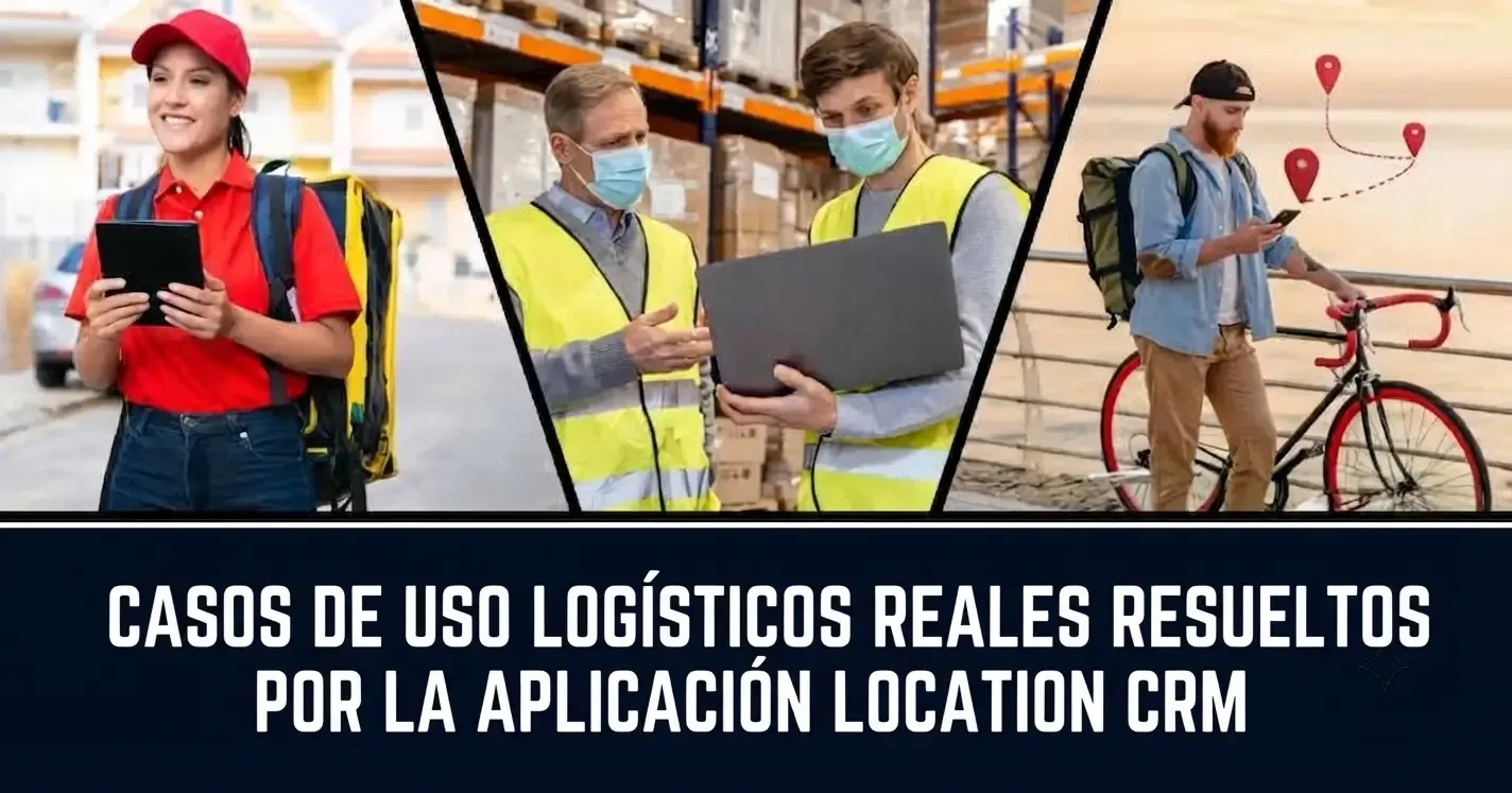 Casos de uso de logística por Location CRM