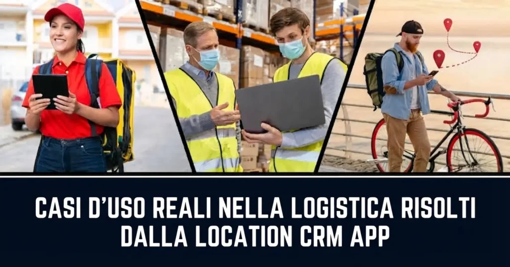 Casi d'uso logistici tramite Location CRM