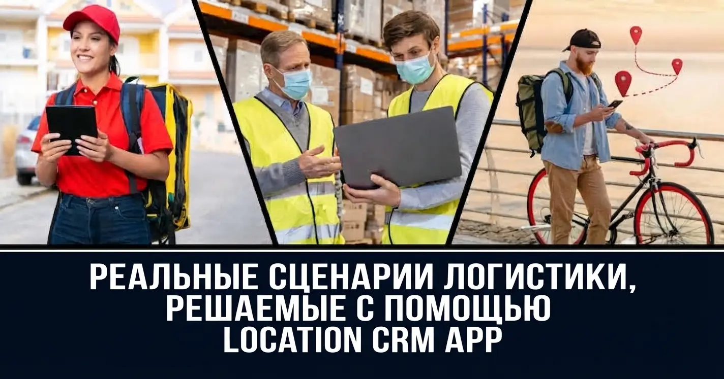 Логистические кейсы использования Location CRM