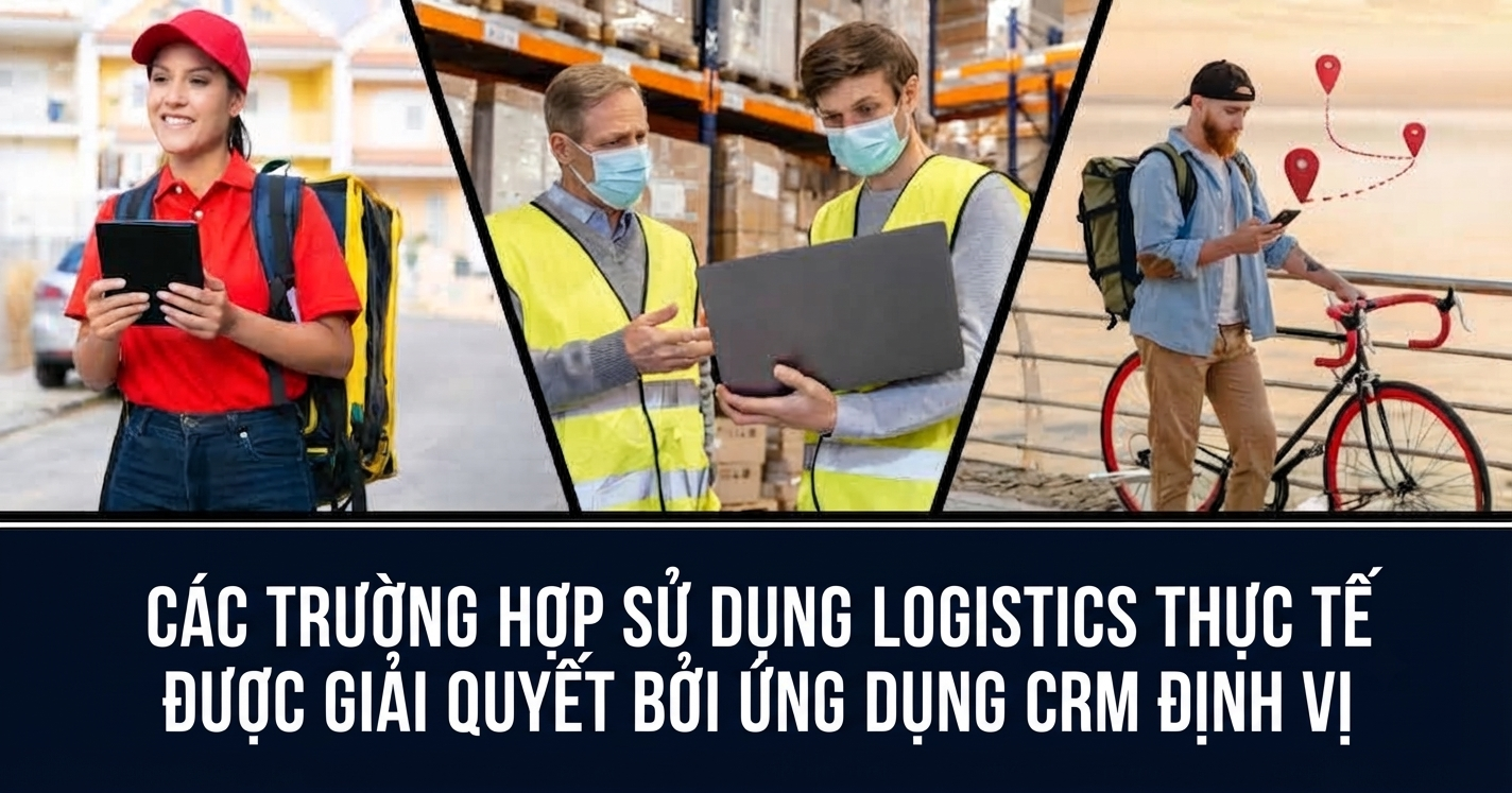 Các trường hợp sử dụng hậu cần bởi Location CRM
