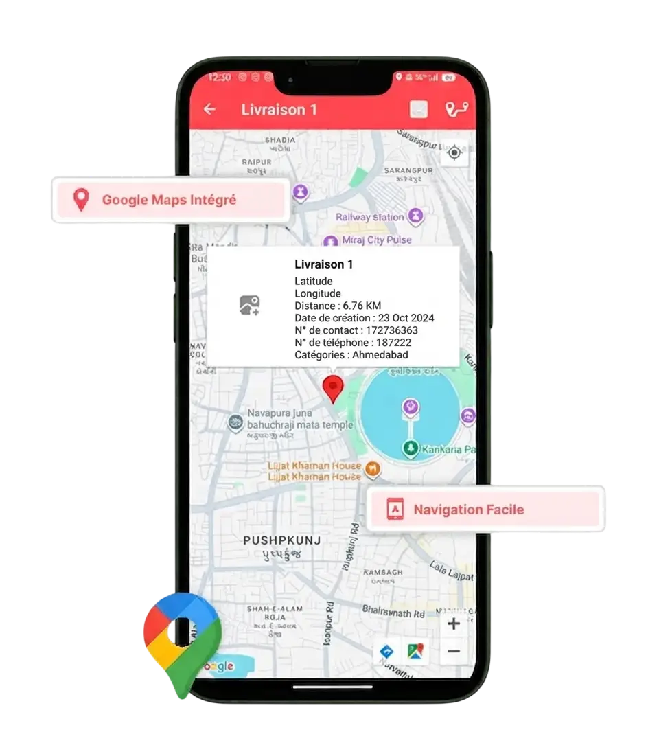 Map Functionality In App UX Features FR