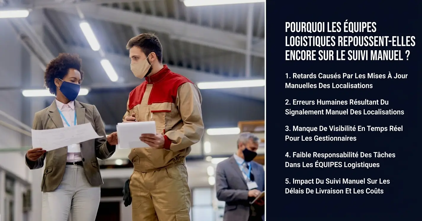 les entreprises de logistique dépendent encore du suivi manuel