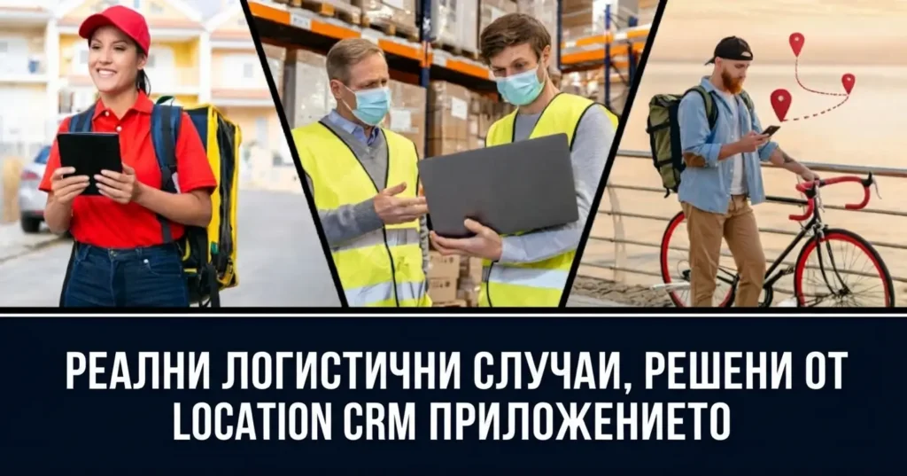 Логистични случаи за използване на Location CRM