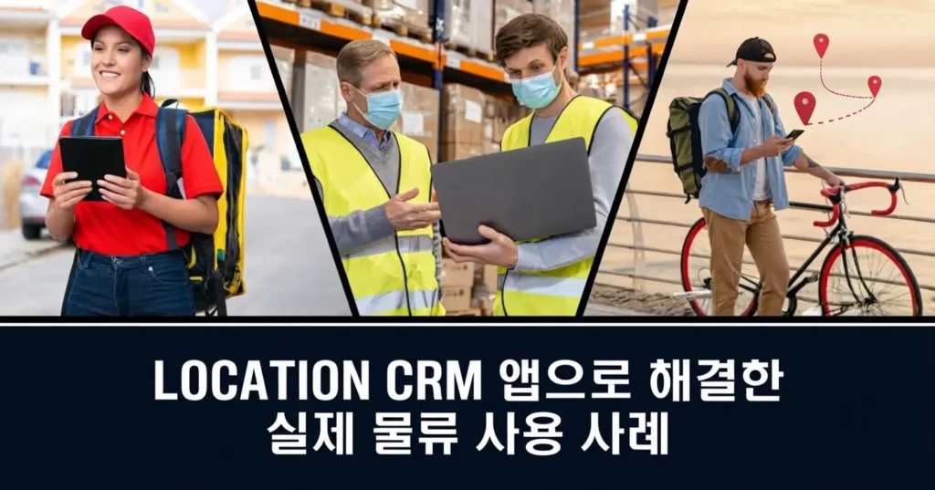 Location CRM을 활용한 물류 사례
