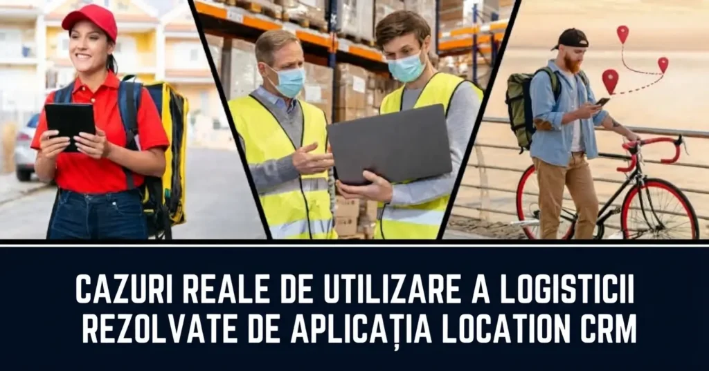 Cazuri de utilizare în logistică prin Location CRM