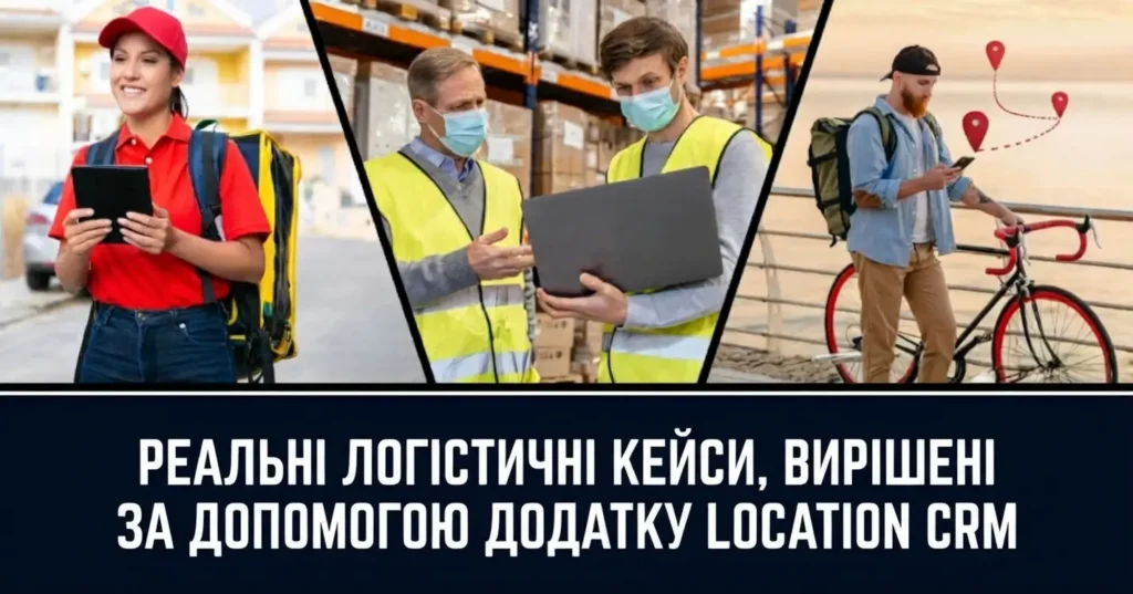 Логістичні кейси використання Location CRM