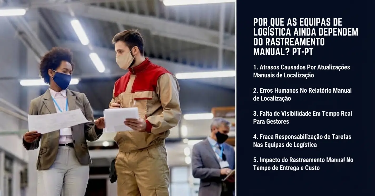 as empresas de logística ainda dependem do rastreio manual